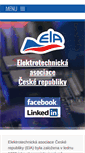 Mobile Screenshot of electroindustry.cz